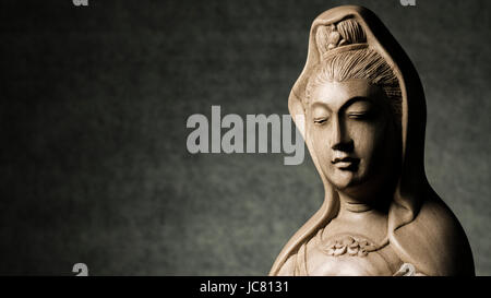 Avalokitasvara/Bodhisattva Guan Yin/Guanshiyin 觀音/觀世音 sculpture/觀自在 觀音菩薩/菩薩/觀自在菩薩 觀世音菩薩 ///像 Banque D'Images