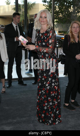 Los Angeles, CA 13 Juin- Elizabeth Banks, au Women in Film Crystal  + Lucy Awards 2017 présentés par BMWGayle Nachlis Max Mara et à l'hôtel Beverly Hilton, en Californie le 13 juin 2017. Credit : Faye Sadou/MediaPunch Banque D'Images