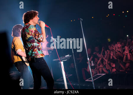 Las Vegas, NV, USA. 14 Juin, 2017. PHOENIX au Brooklyn Bowl à Las Vegas, NV le 14 juin 2017. Crédit : Erik Kabik Photography/media/Alamy Punch Live News Banque D'Images