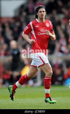 GEORGE BOYD Nottingham Forest FC ANGLETERRE NOTTINGHAM TRENT BRIDGE 06 Mars 2010 Banque D'Images