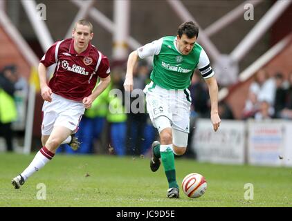 IAN MURRAY FC HIBERNIAN ÉDIMBOURG MURRAYFIELD ECOSSE 20 Mars 2010 Banque D'Images