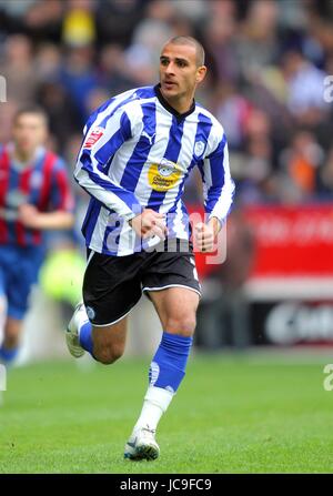 MARCUS TUDGAY SHEFFIELD WEDNESDAY FC SHEFFIELD WEDNESDAY FC HILLSBOROUGH SHEFFIELD ENGLAND 02 Mai 2010 Banque D'Images