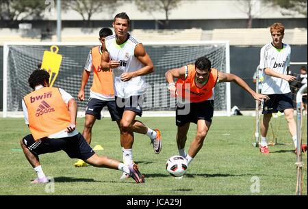 CRISTIANO RONALDO REAL MADRID LOS ANGELES CALIFORNIA USA 29 Juillet 2010 Banque D'Images