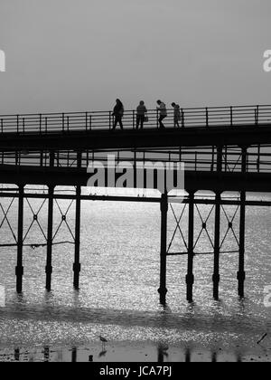 Jetée de Southend, Southend On Sea, Essex, Angleterre, RU, > Banque D'Images