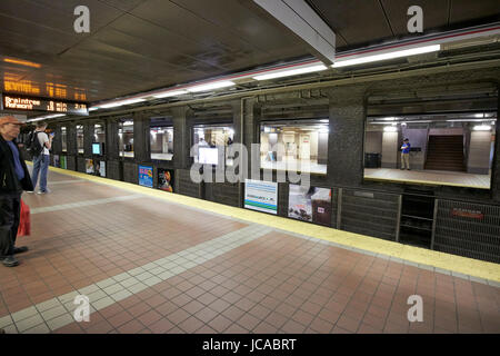 South Street Station Boston USA Banque D'Images