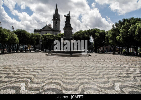 MANAUS, 10.06.2017 : Vue de la place de San Sébastien à Manaus, ville du Brésil. (Photo : Néstor J. Beremblum / Alamy News) Banque D'Images