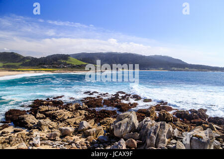 Vue du Carmel-by-the-Sea Banque D'Images