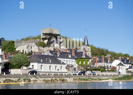 Montrichard, Loir et Cher, France Banque D'Images