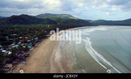 Paysage Photos des Îles Philippines vue aérienne Banque D'Images