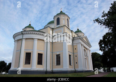 L'architecture du magnifique monastère dans Novhorod-Severskyi en Ukraine Banque D'Images