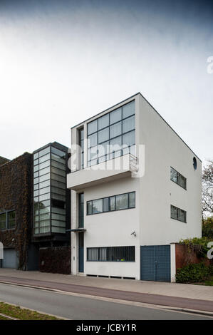 Belgique, Anvers, La Maison Guiette conçu par Le Corbusier Banque D'Images