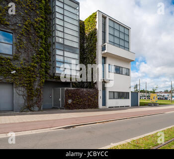 Belgique, Anvers, La Maison Guiette conçu par Le Corbusier Banque D'Images