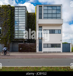 Belgique, Anvers, La Maison Guiette conçu par Le Corbusier Banque D'Images