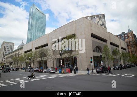 La bibliothèque publique de Boston USA Banque D'Images