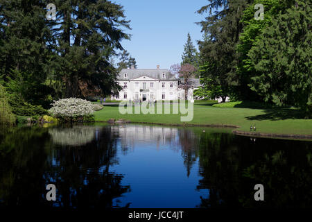 Bloedel mansion, Bainbridge Island, Washington Banque D'Images