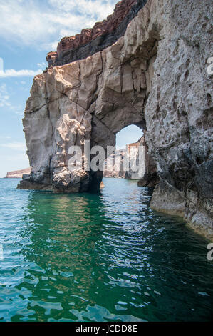 Parc national du Mexique Isla Espiritu Santo, La Paz Baja California Sur. Le Mexique Banque D'Images