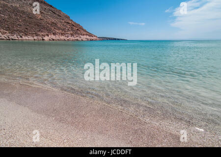 Isla Espiritu Santo, Parc National, La Paz Baja California Sur. Le Mexique Banque D'Images