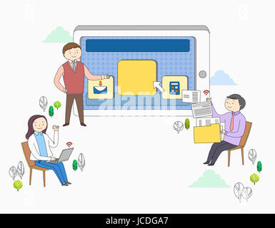 Ajustement de l'impôt à la fin de l'année Banque D'Images