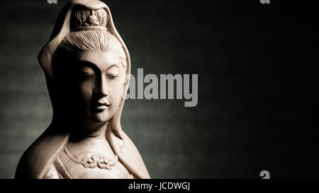 Avalokitasvara/Bodhisattva Guan Yin/Guanshiyin 觀音/觀世音 sculpture/觀自在 觀音菩薩/菩薩/觀自在菩薩 觀世音菩薩 ///像 Banque D'Images