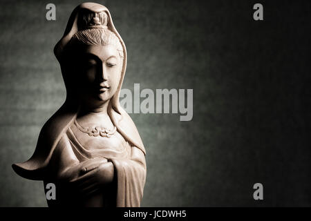 Avalokitasvara/Bodhisattva Guan Yin/Guanshiyin 觀音/觀世音 sculpture/觀自在 觀音菩薩/菩薩/觀自在菩薩 觀世音菩薩 ///像 Banque D'Images