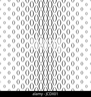 Noir et blanc motif forme courbe verticale Illustration de Vecteur