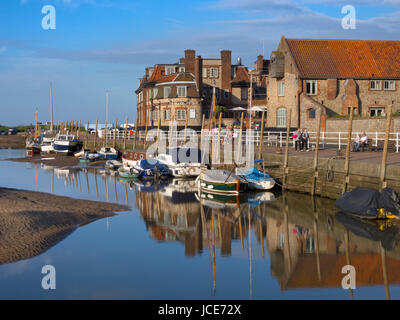 Le port Blakeney, Norfolk, Angleterre, Royaume-Uni, Europe Banque D'Images