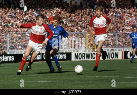 Zenit Data Systems Cup, Chelsea v Middlesbrough, stade de Wembley finale Nom : Date : Event : emplacement : Banque D'Images