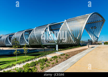 Pont Arganzuela Madrid, Spain, Europe Banque D'Images