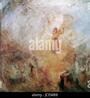 Joseph Mallord William Turner l'Ange debout dans le soleil 1846 Banque D'Images
