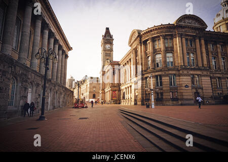 La Place Victoria à Birmingham. Birmingham UK Banque D'Images