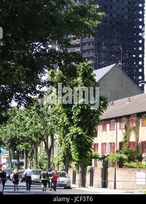 Londres, Royaume-Uni. Jun 15, 2017. Credit : Nastia M/Alamy Live News Banque D'Images