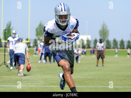 15 juin 2017 : Dallas Cowboys receveur Brice Butler # 19 lors d'un mini-camp NFL équipe activités organisées au Star de Frisco, TX Albert Pena/CSM Banque D'Images