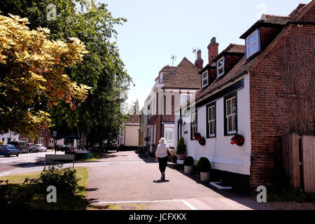 Wingham paroisse civique et l'anglais kent village uk juin 2017 Banque D'Images