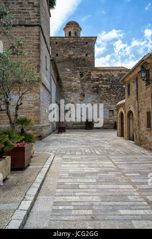 Mallorca - alcudia - église paroissiale de Sant Jaume 4 Banque D'Images