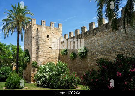 Mallorca - alcudia - stadtmauer 2 Banque D'Images