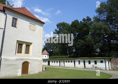 Château Musée de la forteresse et senftenberg Banque D'Images