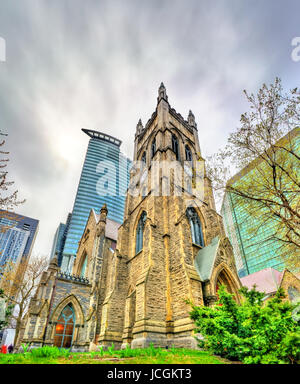 St George's Anglican Church, à Montréal, Canada Banque D'Images