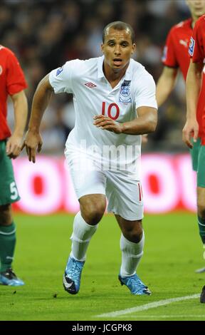 GABRIEL AGBONLAHOR ANGLETERRE ANGLETERRE V BÉLARUS DE QUALIFICATION POUR LA COUPE DU MONDE, LE STADE DE WEMBLEY, Londres, Angleterre 14 octobre 2009 ANGLETERRE V BÉLARUS GAA781 ATTENTION ! Cette photo ne peut être utilisée que pour les journaux et/ou à des fins d'édition de magazines. Ne peut être utilisé pour les publications impliquant 1 joueur, 1 ou 1 Concours Club sans autorisation écrite de Football DataCo Ltd. Pour toute question, veuillez communiquer avec le Football DataCo Ltd au  +44 (0) 207 864 9121 Banque D'Images