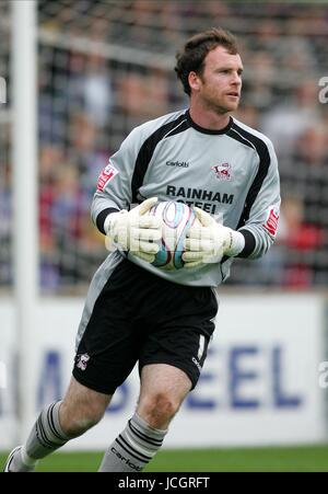 JOE MURPHY SCUNTHORPE UNITED FC SCUNTHORPE V SHEFFIELD UNITED RUE GLANFORD PARK, Scunthorpe, Angleterre 17 octobre 2009 GAA1362 ATTENTION ! Cette photo ne peut être utilisée que pour les journaux et/ou à des fins d'édition de magazines. Ne peut être utilisé pour l'utilisation en ligne/Internet, ni pour les publications impliquant 1 joueur, 1 ou 1 Concours Club, sans l'autorisation écrite de Football DataCo Ltd. Pour toute question, veuillez communiquer avec le Football DataCo Ltd au  +44 (0) 207 864 9121 Banque D'Images