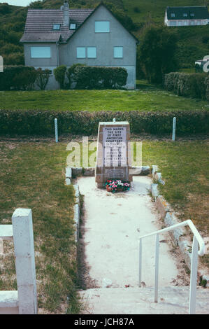 Normandie FRANCE 28 mai : premier cimetière américain en Normandie Farnce. 28 Mai 2017 Banque D'Images