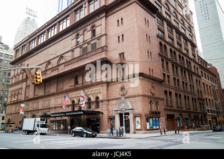 Lieu Carnegie hall New York City USA Banque D'Images