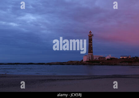 Phare de Jose Ignacio près de Punta del Este, Uruguay, Côte Atlantique Banque D'Images