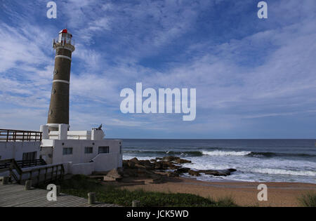 Phare de Jose Ignacio près de Punta del Este, Uruguay, Côte Atlantique Banque D'Images