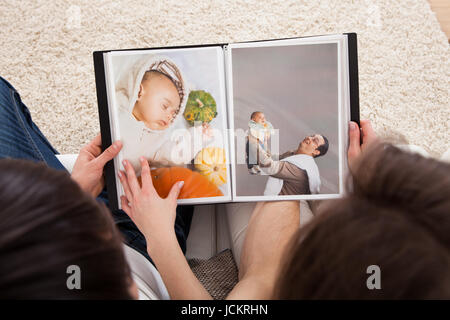 Portrait de couple Photo Album Banque D'Images