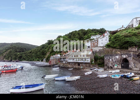 Clovelly, Devon, England, UK Banque D'Images