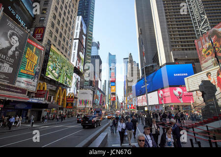 Times Square New York USA Banque D'Images