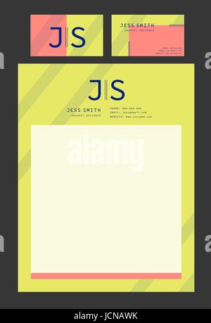 Lorem ipsum gabarit contre fond gris Illustration de Vecteur