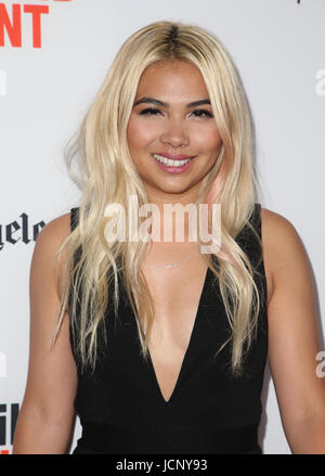 Culver City, CA, USA. 15 Juin, 2017. 15 juin 2017 - Culver City, Californie - Hayley Kiyoko. 2017 Los Angeles Film Festival - Première mondiale de ''Becks'' tenue à ArcLight Culver City. Crédit photo : F. Sadou/AdMedia Crédit : F. Sadou/AdMedia/ZUMA/Alamy Fil Live News Banque D'Images