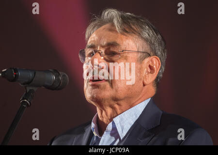 Moscou, Russie. 15 Juin, 2017. Réalisateur, Scénariste Pavel Chukhrai, à la première du film 'Tango' froid au cinéma 'Karo le 11 octobre'. Credit : Victor/Vytolskiy Alamy Live News Banque D'Images