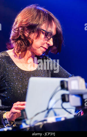 Barcelone, ​​Spain. 16 juin 2017. Sónar 2017. Sónar par jour. SonarDôme. Suzanne Ciani / IT. Crédit : Cisco Pelay / Alay Live News Banque D'Images